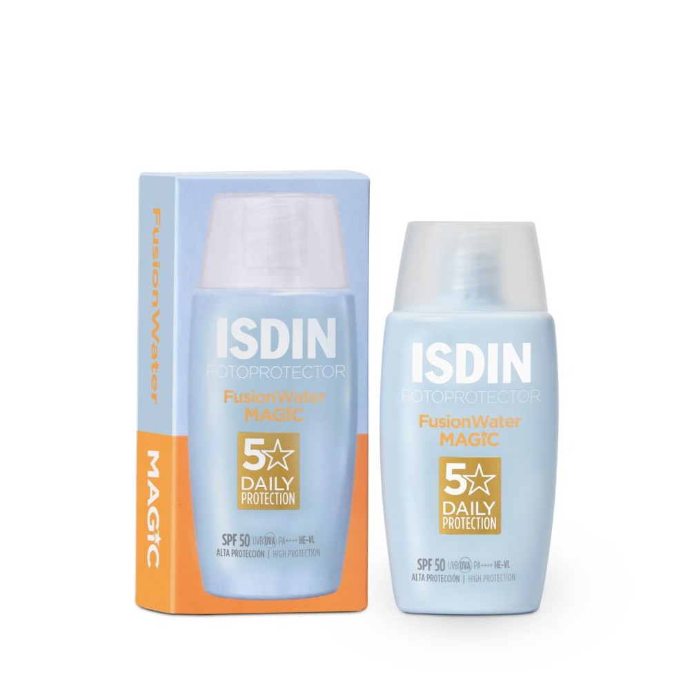 ISDIN FOTOPROTECTOR FUSION WATER MAGIC SPF 50 أيسدين واقي شمس للبشرة